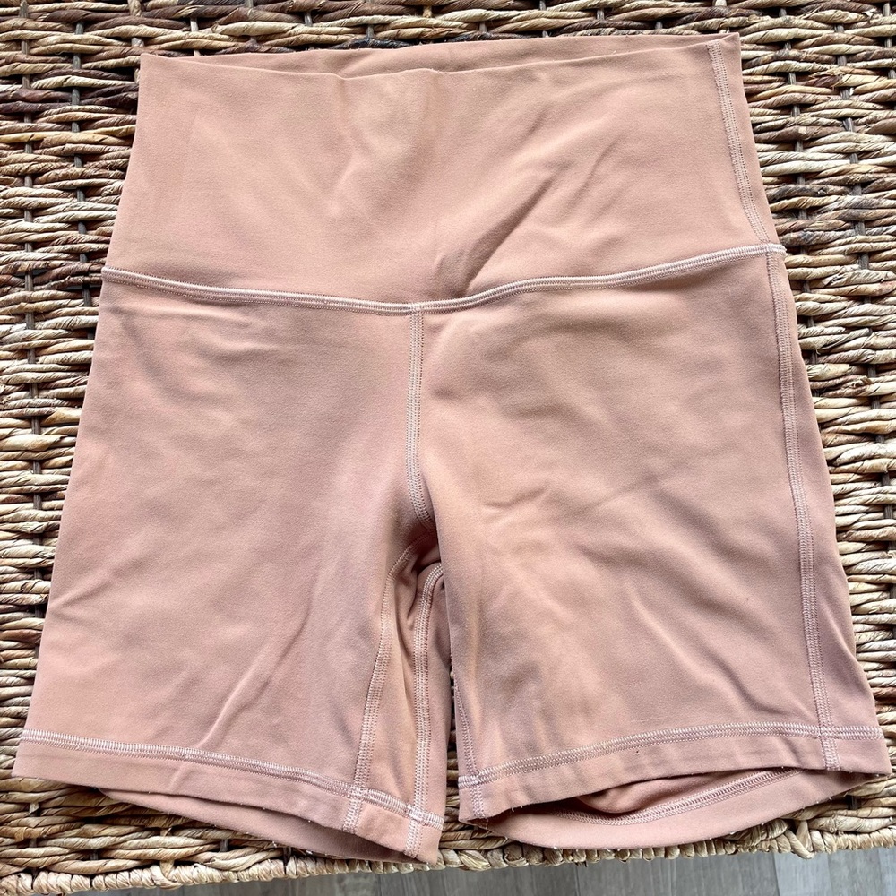 Lululemon align high-rise shorts, 6 inch
